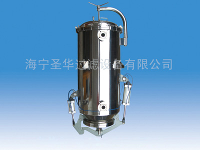 底排渣無殘液袋式過濾機